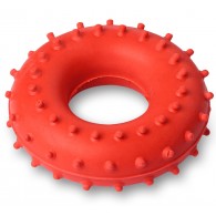 Эспандер кистевой кольцо массажное 20 кг Е043 / ST004 8 см Красный