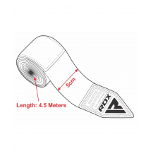 Бинт боксерский HWX-RB BLACK, 4,5 м