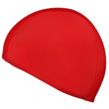 Шапочка для плавания ткань LUCRA SM однотонная SM-091 Красный